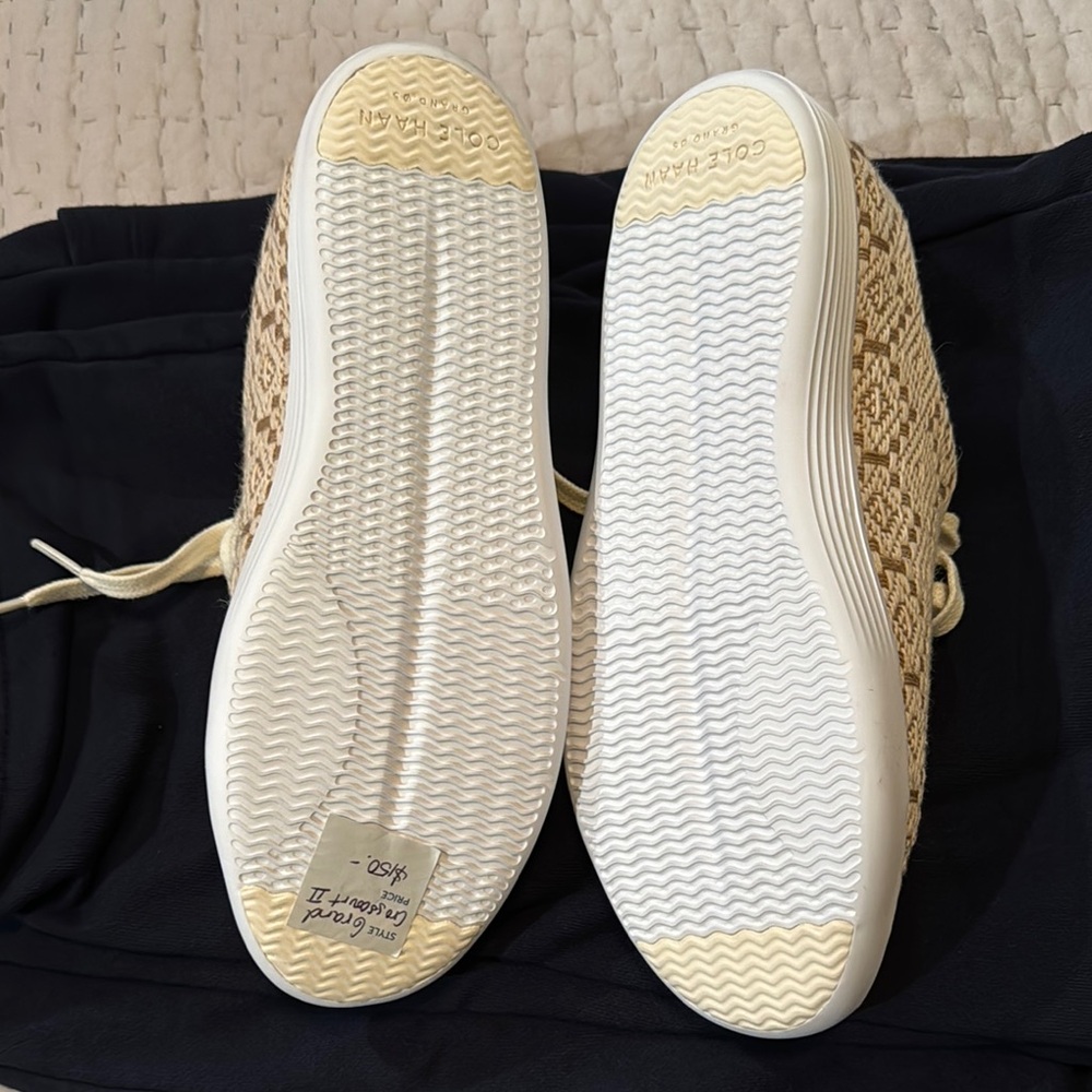 Cole Haan Women's Tan Sneakers Size 7.5 - Picture 3 of 5